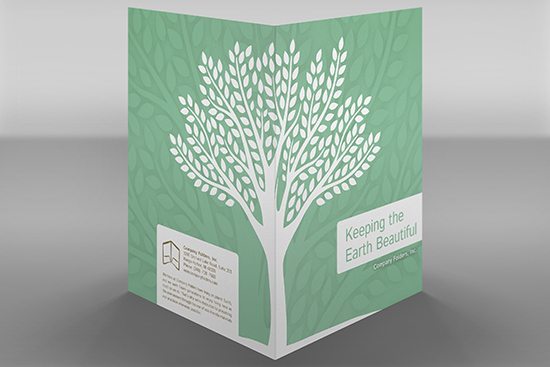 green-eco-friendly-folder-template - pocket folder templates