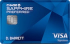 Chase Sapphire Preferred best personal credit cards