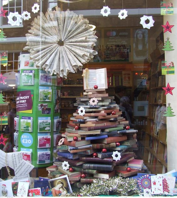 Book Display Christmas Displays