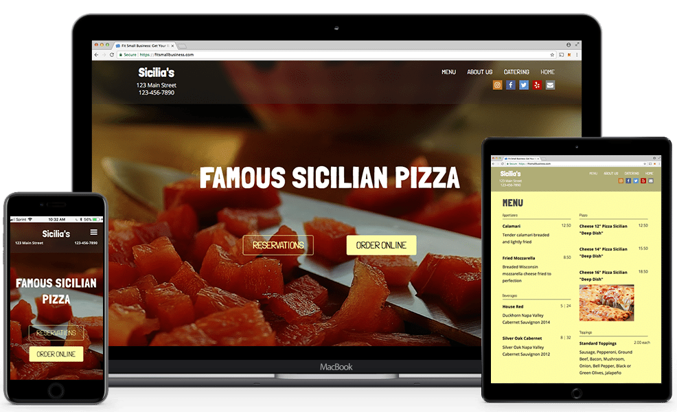 Fit Web Themes: Restaurant Edition